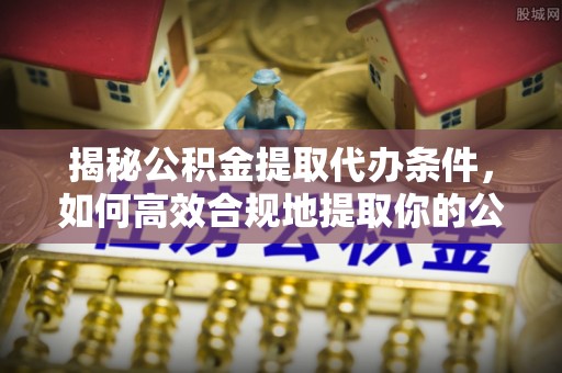 仁化揭秘公积金提取代办条件，如何高效合规地提取你的公积金