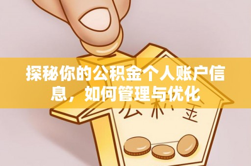 仁化探秘你的公积金个人账户信息，如何管理与优化