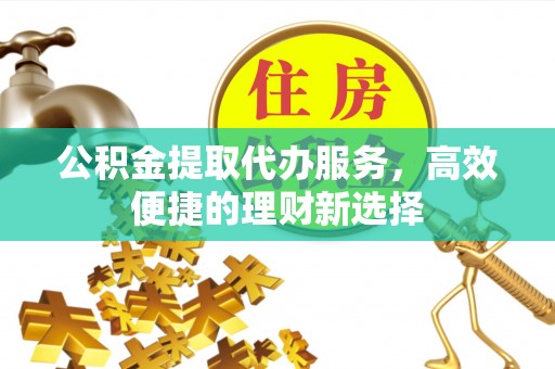 仁化公积金提取代办服务，高效便捷的理财新选择