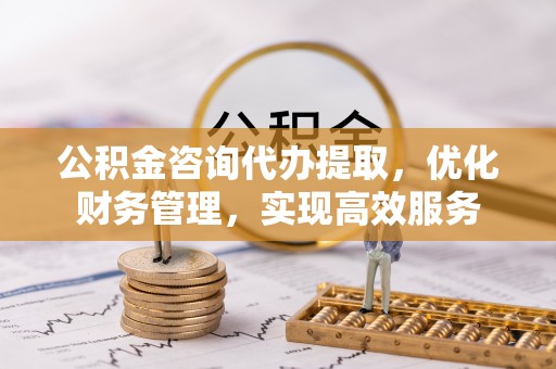 仁化公积金咨询代办提取，优化财务管理，实现高效服务