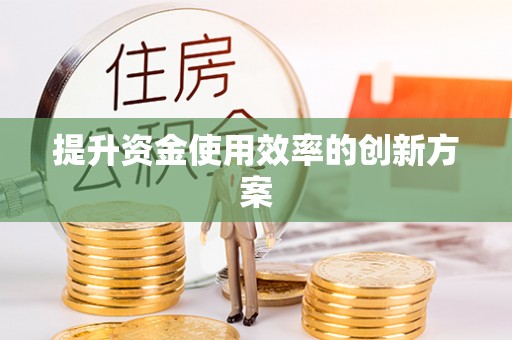 仁化提升资金使用效率的创新方案