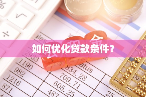 仁化如何优化贷款条件？