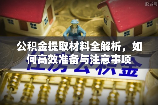 仁化公积金提取材料全解析，如何高效准备与注意事项
