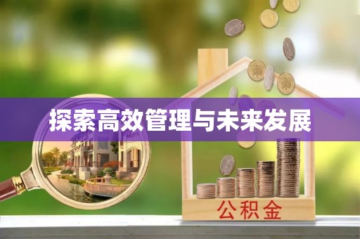 仁化探索高效管理与未来发展