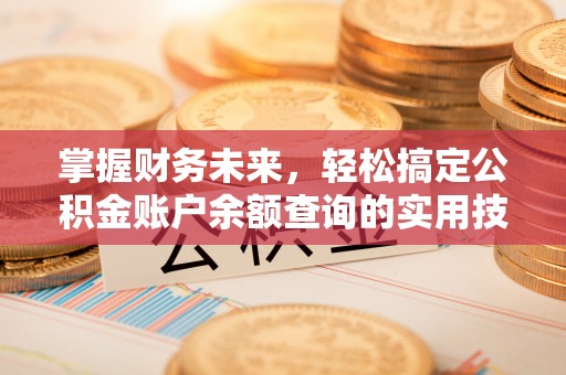 仁化掌握财务未来，轻松搞定公积金账户余额查询的实用技巧