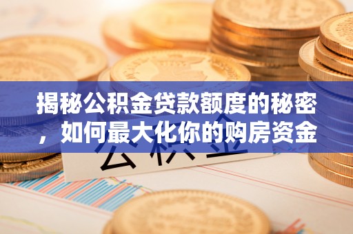 仁化揭秘公积金贷款额度的秘密，如何最大化你的购房资金？