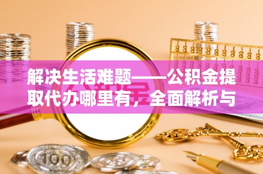 仁化解决生活难题——公积金提取代办哪里有，全面解析与服务推荐