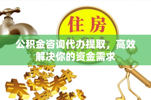 仁化公积金咨询代办提取，高效解决你的资金需求