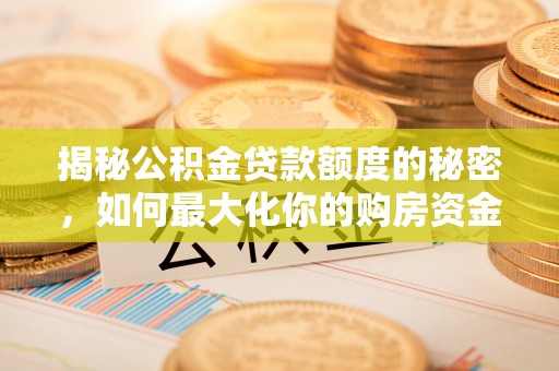 仁化揭秘公积金贷款额度的秘密，如何最大化你的购房资金