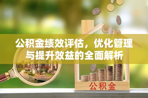 仁化公积金绩效评估，优化管理与提升效益的全面解析