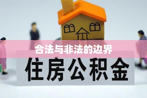 仁化合法与非法的边界