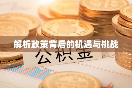 仁化解析政策背后的机遇与挑战