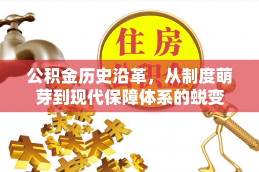 仁化公积金历史沿革，从制度萌芽到现代保障体系的蜕变