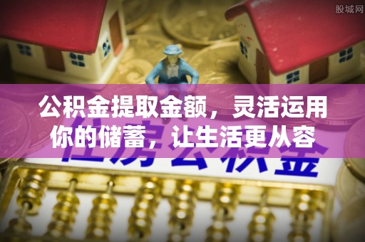 仁化公积金提取金额，灵活运用你的储蓄，让生活更从容