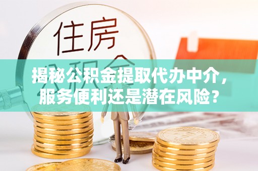 仁化揭秘公积金提取代办中介，服务便利还是潜在风险？