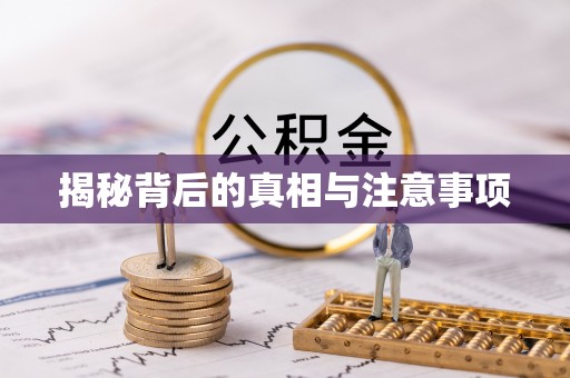 仁化揭秘背后的真相与注意事项