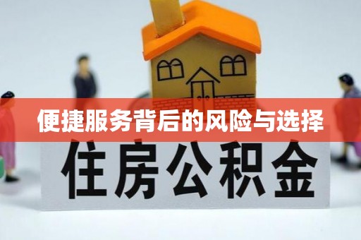 仁化便捷服务背后的风险与选择