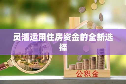 仁化灵活运用住房资金的全新选择